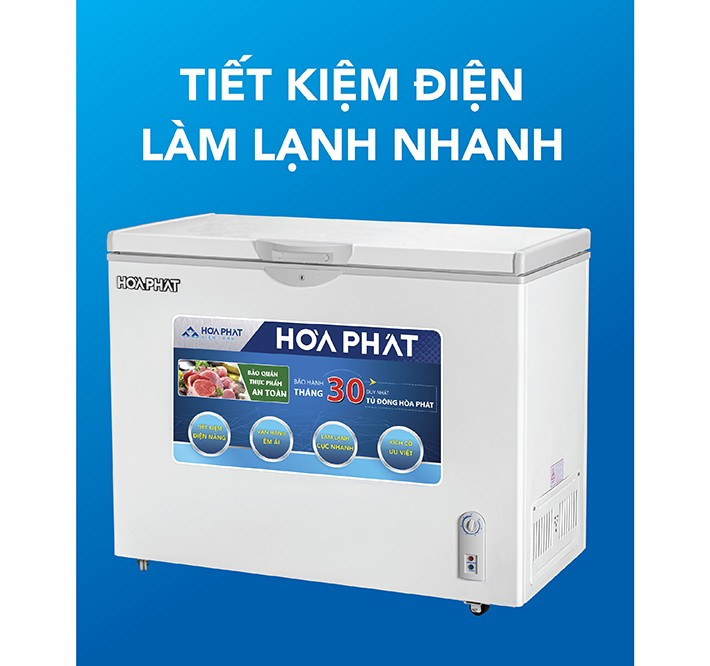 Tủ Đông Hòa Phát 500 lít 1 ngăn đông