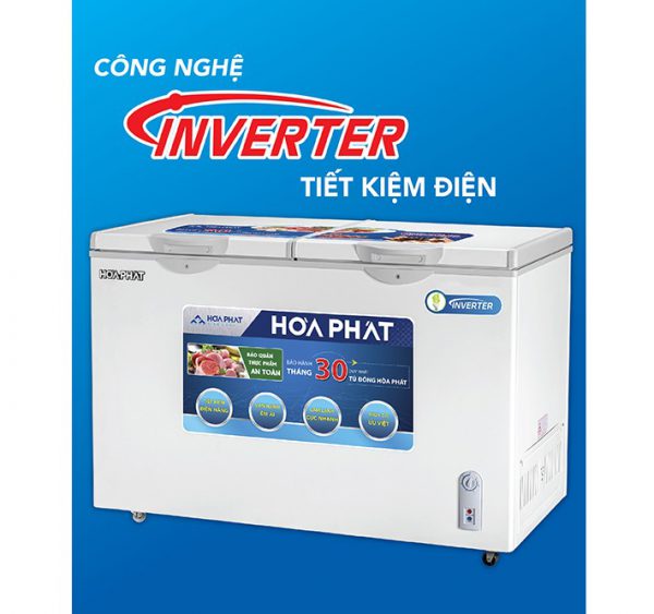 Tủ Đông Hòa Phát 300l Inverter HCFI 506S2Đ2